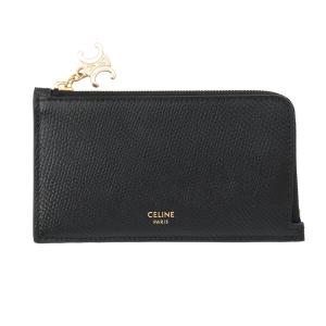 セリーヌ CELINE コインケース LONG ZIPPED CARD HOLDER フラグメントケース ブラック レディース l1008-3fvo-38no｜モダンブルーYahoo!店