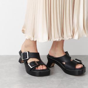 ロエベ LOEWE サンダル LOEWE EASE HEEL SLIDE 90 ブラック レディース l814465x83-1100｜mb-y