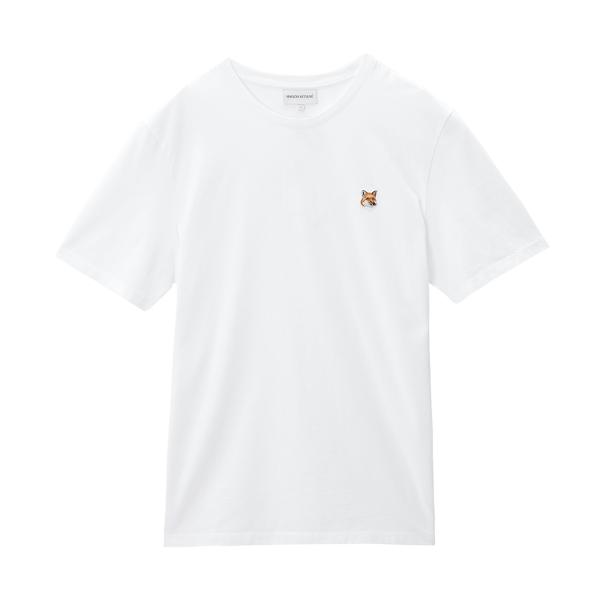 訳あり メゾンキツネ クルーネックTシャツ FOX HEAD PATCH REGULAR TEE S...