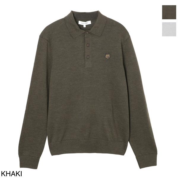 MAISON KITSUNE Maison Kitsune FOX HEAD PATCH POLO シャツ
