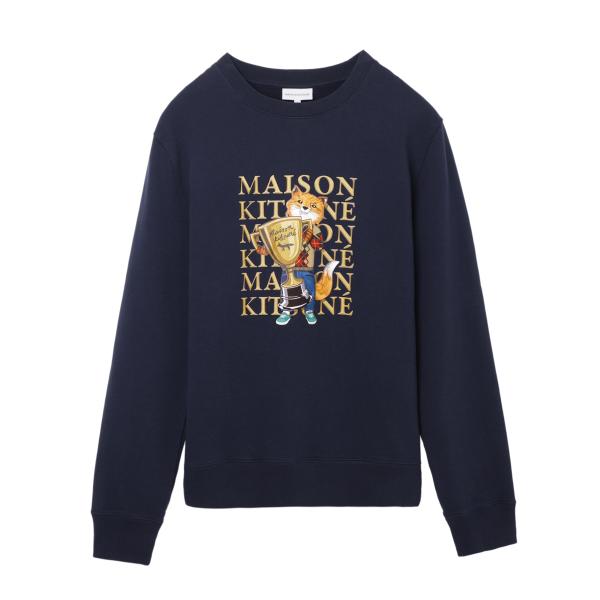 メゾンキツネ MAISON KITSUNE スウェット FOX CHAMPION REGULAR S...