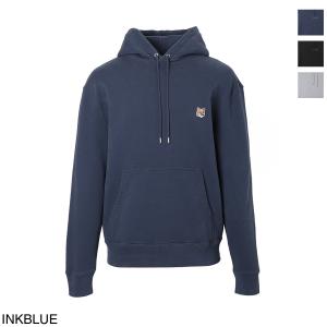 メゾンキツネ MAISON KITSUNE パーカ FOX HEAD PATCH REGULAR HOODIE フーディ メンズ lm00702km0001-p476-inkblue｜mb-y