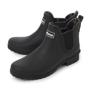 バブアー レインブーツ Barbour BARBOUR WILTON サイドゴア 長靴 ブラック レディース lrf0066bk11-black