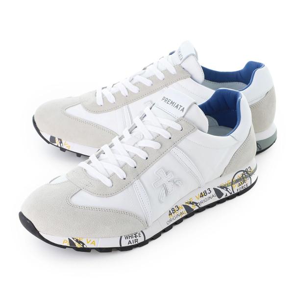 プレミアータ PREMIATA スニーカー LUCY 206E 大きいサイズあり ホワイト メンズ ...