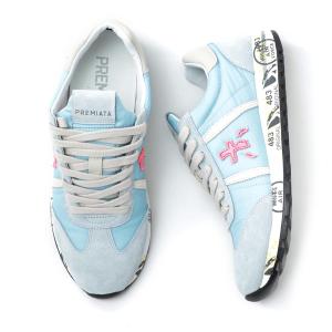 プレミアータ PREMIATA スニーカー LUCY 3729 ルーシー 大きいサイズあり ブルー レディース lucy-d-3729-sky-pink