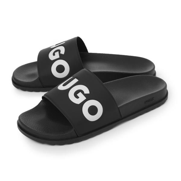 ヒューゴヒューゴボス HUGO HUGOBOSS サンダル MATCH_IT_SLID_RBLG_N...