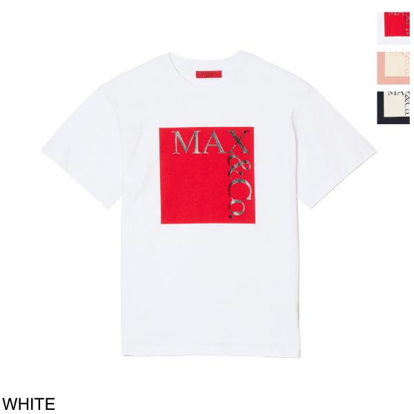 マックスアンドコー MAX＆Co. クルーネックTシャツ MAX MARA MAX&amp;CO ロゴT K...
