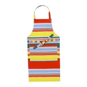 【ネコポス対応(2点まで)】マリメッコ marimekko エプロン PARAATI マルチカラー 072195-105｜mb-y