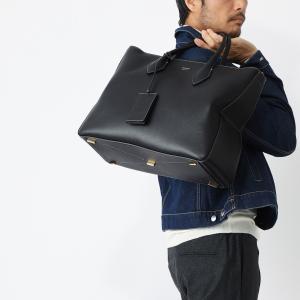 フェラガモ FERRAGAMO (Salvatore Ferragamo) トートバッグ 2WAY ショルダーバッグ ブラック メンズ fashionshow-241410-0767938-nero｜mb-y