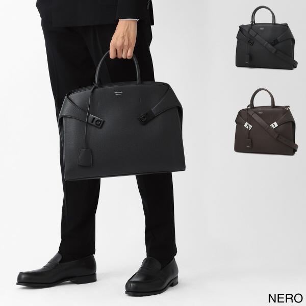FERRAGAMO Ferragamo HUG BRIEFCASE ビジネスバッグ