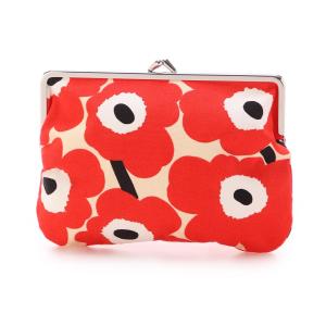 【ネコポス対応(5点まで)】マリメッコ marimekko ポーチ MINI UNIKKO ウニッコ マルチカラー レディース 049515-831