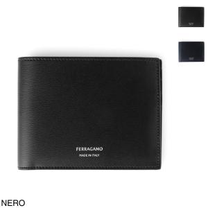 FERRAGAMO フェラガモ 2つ折り財布 メンズ 661202-0764079-lapis