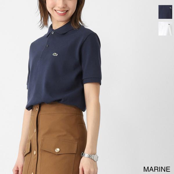 ラコステ LACOSTE ポロシャツ ワンポイント 刺繍ロゴ KIDS キッズ ボーイズ レディース...