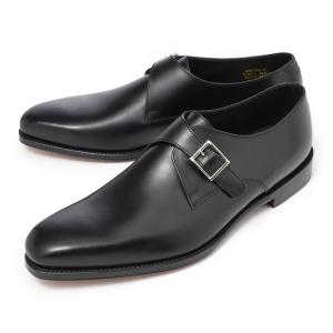 ローク Loake シングルモンクストラップシューズ MEDWAY B Fフィット ラスト RIVER 大きいサイズあり ブラック メンズ medway-black｜mb-y