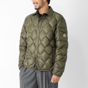 モンクレール MONCLER ダウンジャケット MOULLEAU ダウンシャツジャケット 大きいサイズあり グリーン メンズ moulleau-1g00006-597xq-823