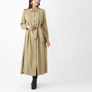 マックスマーラ Max Mara ワンピース PIOVRA リネン シルク シャツワンピース 大きいサイズあり ベージュ レディース mxmpiovra-2621226051600-013