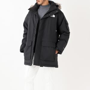 ノースフェイス THE NORTH FACE ダウンコート RECYCLED MCMURDO JACKET ブラック メンズ nf0a4m8g-jk3｜mb-y