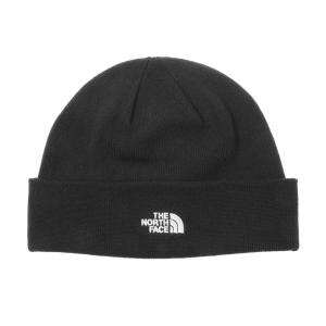 ノースフェイス THE NORTH FACE ニットキャップ NORM SHLLW BEANIE ビーニー ブラック メンズ レディース nf0a5fvz-jk3｜mb-y