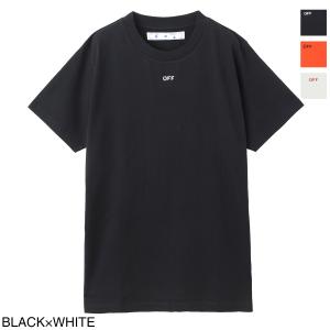 オフホワイト Off-White クルーネックTシャツ STENCIL S/S SLIM TEE メンズ omaa027e20jer006-1001｜mb-y