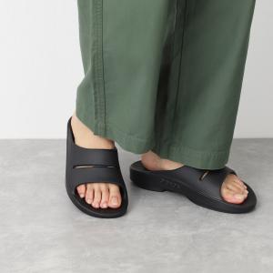 OOFOS（ウーフォス） リカバリーサンダル OOahh -BLACK・NOMAD・SLATE