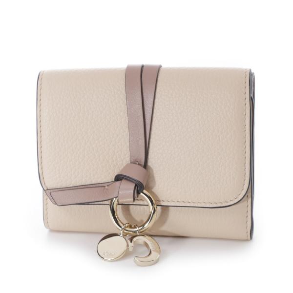 Chloe Chloe SMALL ALPHABET TRI-FOLD 三つ折り財布