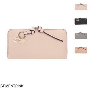 クロエ Chloe ラウンドファスナー 長財布 小銭入れ付き ALPHABET レディース chc21wp941f57-6j5-cementpink｜mb-y