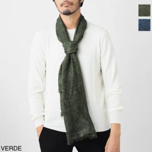 ETRO エトロ ストール 薄手 カシミヤ100% ETRO エトロ ストール メンズ r11777-9392-100 : モダンブルー