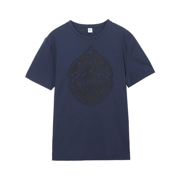 ベルルッティ BERLUTI クルーネック Tシャツ T-SHIRT W/ EMBROIDERED ...