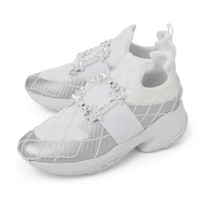 ロジェヴィヴィエ ROGER VIVIER スニーカー VIV RUN STRASS TECHNICAL ホワイト レディース rvw50636780t6o-906