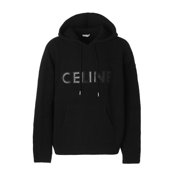 CELINE Celine PULL CAPUCHE OVERSIZE ニット