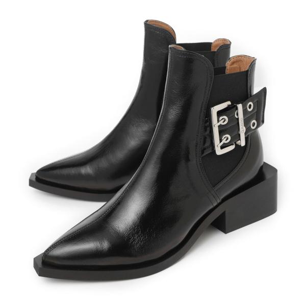 Ganni Ganni CHUNKY BUCKLE CHELSEA BOOTS ブーツ