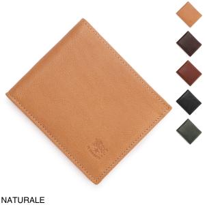 イルビゾンテ IL BISONTE 2つ折り財布 小銭入れ付き SBW007 メンズ sbw007-po0001-na178n-naturale