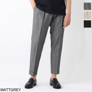 BERWICH（ベルウィッチ） 千鳥格子柄 サイドアジャスター 2プリーツ