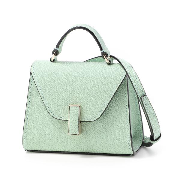 ヴァレクストラ Valextra ハンドバッグ 3WAY ISIDE BELT ベルト グリーン レ...