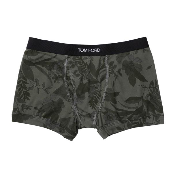 トムフォード TOM FORD ボクサーパンツ BOXER BRIEF グリーン メンズ t4lc3...