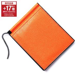 【美品】Valextra オレンジ マネークリップ Valextra（ヴァレクストラ） マネークリップ V0L80 028 財布 ブルー