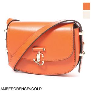 ジミーチュウ JIMMY CHOO ショルダーバッグ VARENNE SATCHEL S クロスボディバッグ レディース varenne-satchel-s-hut-amberorange-lightgold｜mb-y