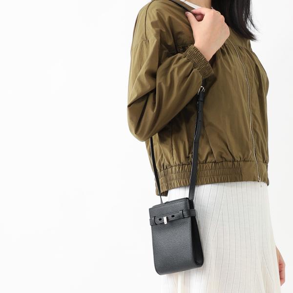 ヴァレクストラ Valextra ショルダーバッグ BRERA V5U61 028 ミニバッグ ブラ...