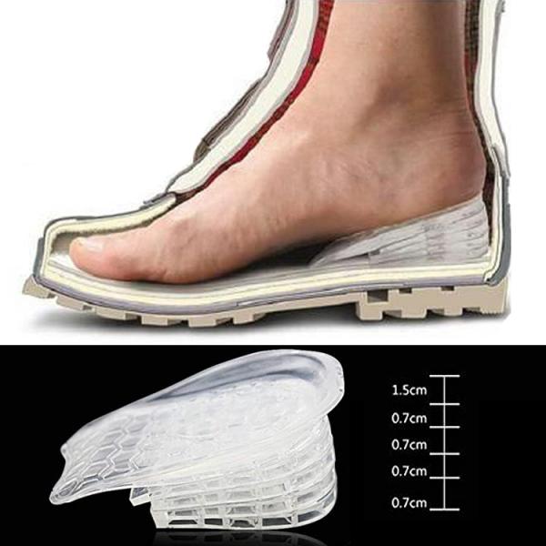 Btall 脚長長身変身グッズ 靴に入れるだけ簡単装着最大5cmUP嵩上げ出来る コスプレグッズ