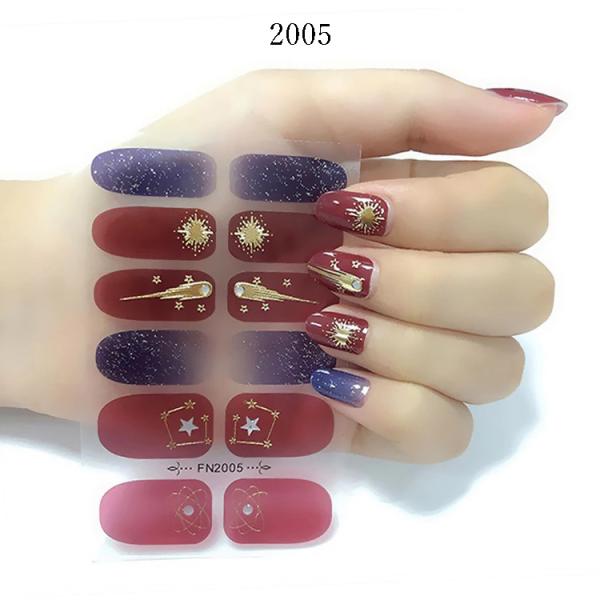 ネイル３Dシール　10指+予備2p ns3d_2005