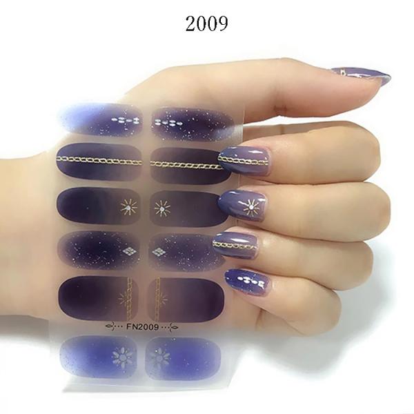 ネイル３Dシール　10指+予備2p ns3d_2009