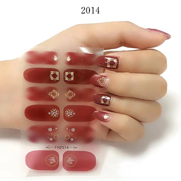 ネイル３Dシール　10指+予備2p ns3d_2014