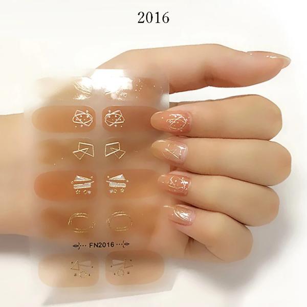 ネイル３Dシール　10指+予備2p ns3d_2016