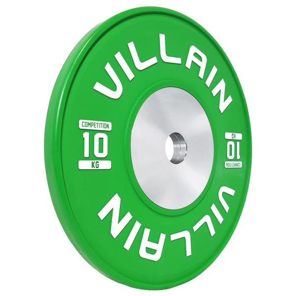 VILLAIN（ヴィラン）コンペティションバンパープレート2.0 10kg　2枚セット（北海道・沖縄...