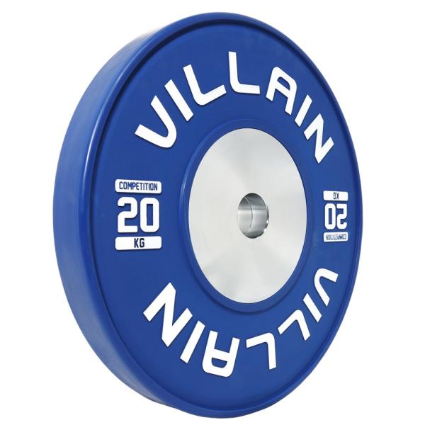 VILLAIN（ヴィラン）コンペティションバンパープレート2.0 20kg　2枚セット（北海道・沖縄...