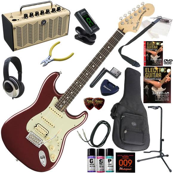 エレキギター 初心者 入門セット Fender American Performer Stratoc...