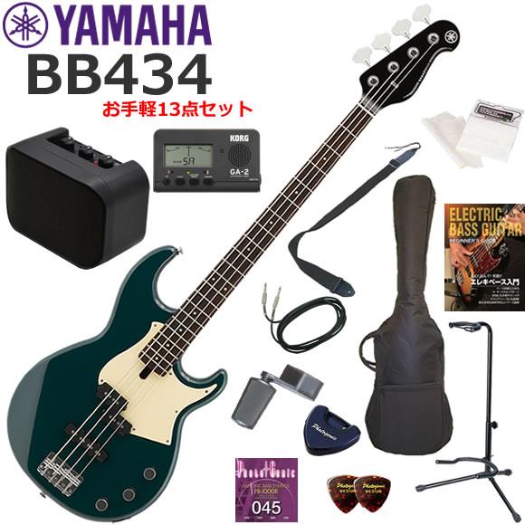 YAMAHA ヤマハ BB434/TB エレキベース 初心者セット ミニアンプが入ったお手軽13点セ...