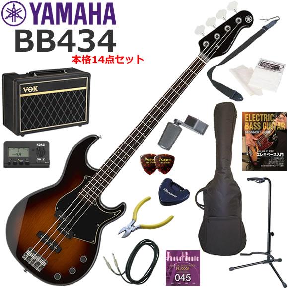 YAMAHA ヤマハ BB434/TBS  エレキベース 初心者セット 人気のVOX Pathfin...