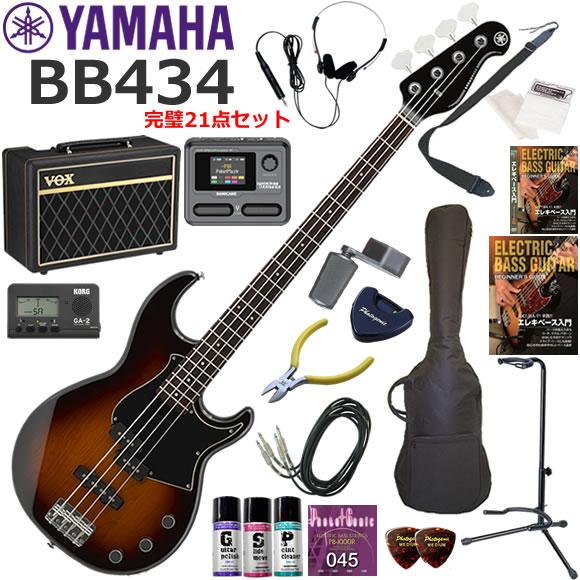 YAMAHA ヤマハ BB434/TBS  エレキベース 初心者セット VOX Pathfinder...