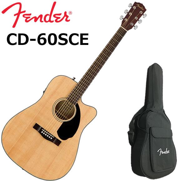 Fender フェンダー CD-60SCE/NAT エレアコ